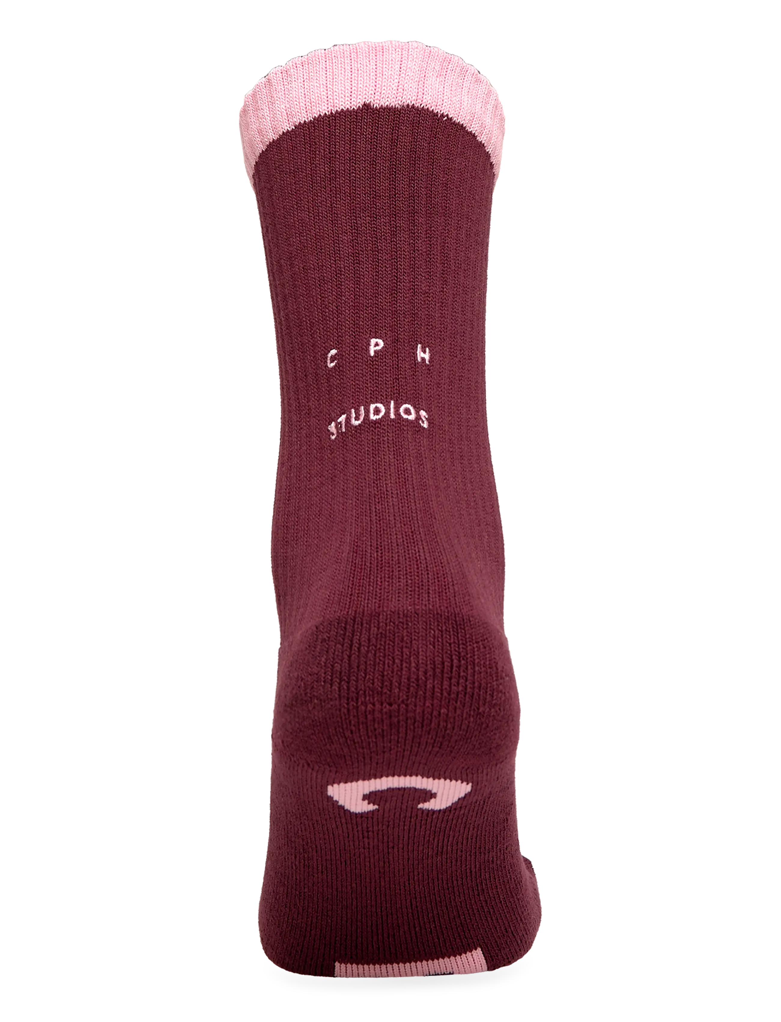 Copenhagen Studios - CPH SOCKS 13 cotton blend burgundy - normale socken - burgundy - 2