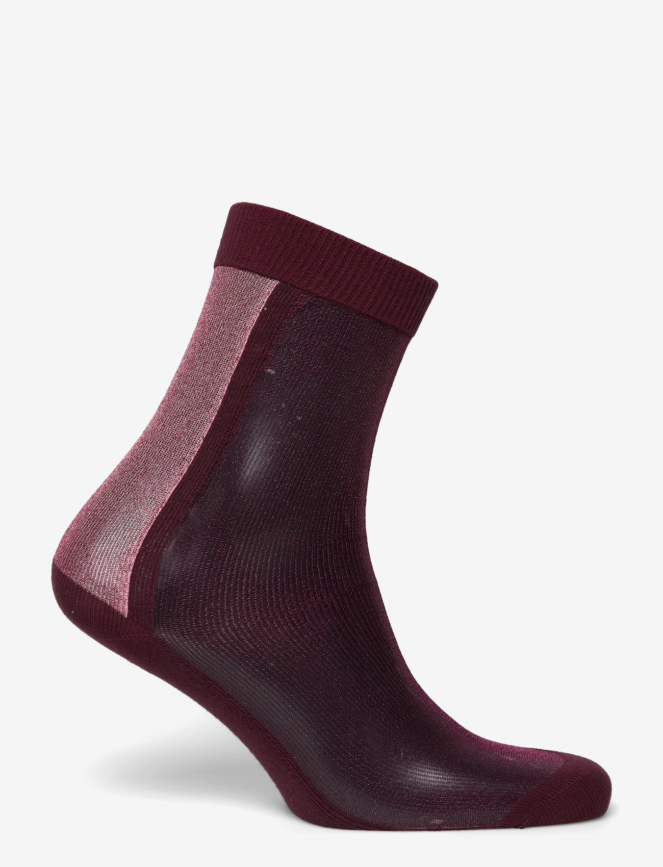 Copenhagen Studios - CPH SOCKS 5 cotton blend burgundy - almindelige strømper - burgundy - 1