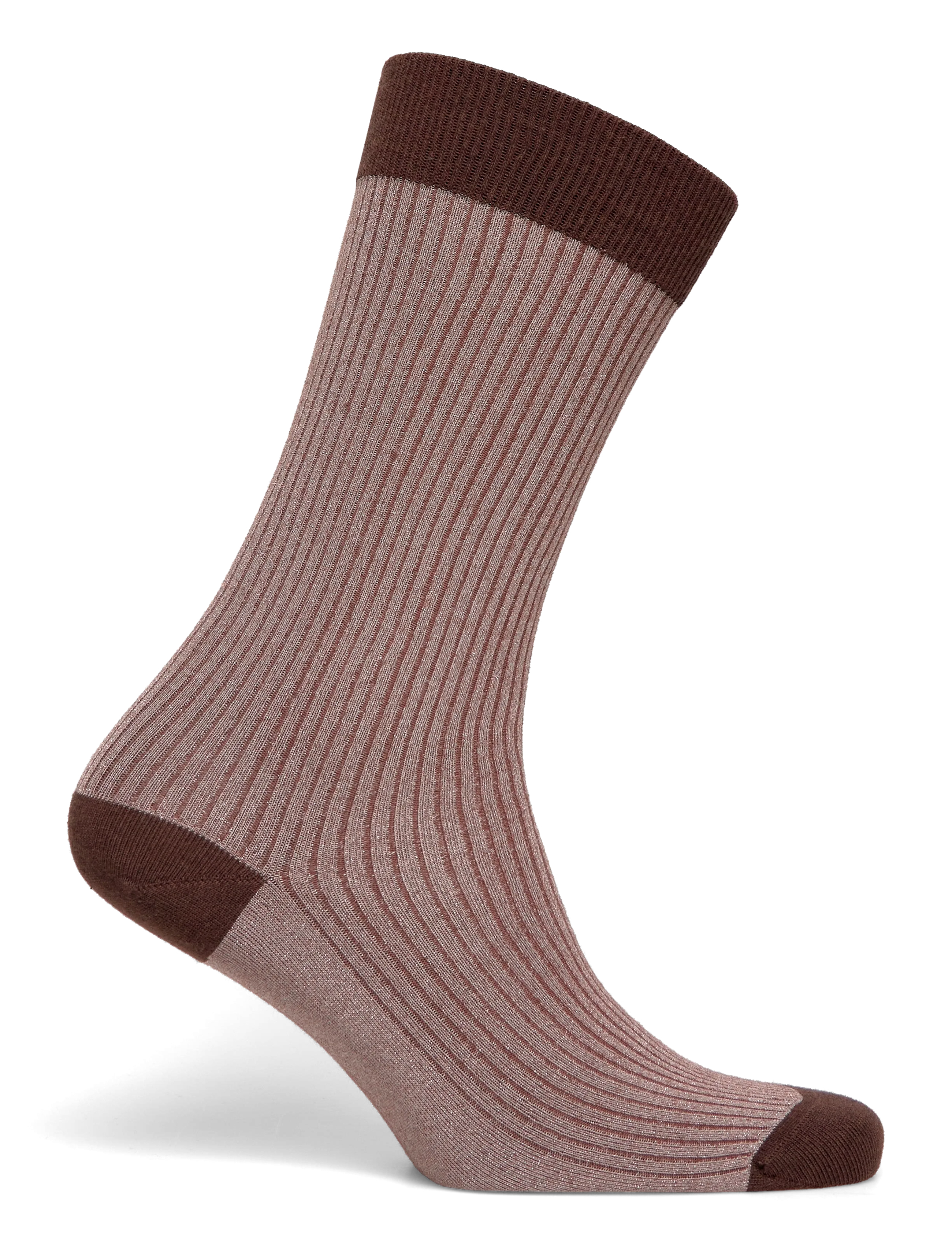 Copenhagen Studios - CPH SOCKS 8 cotton blend brown - normale socken - brown - 1