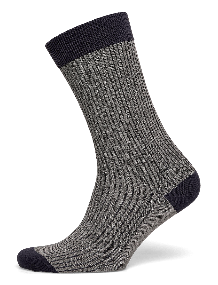 Copenhagen Studios - CPH SOCKS 8 cotton blend brown - normale socken - navy blue - 0