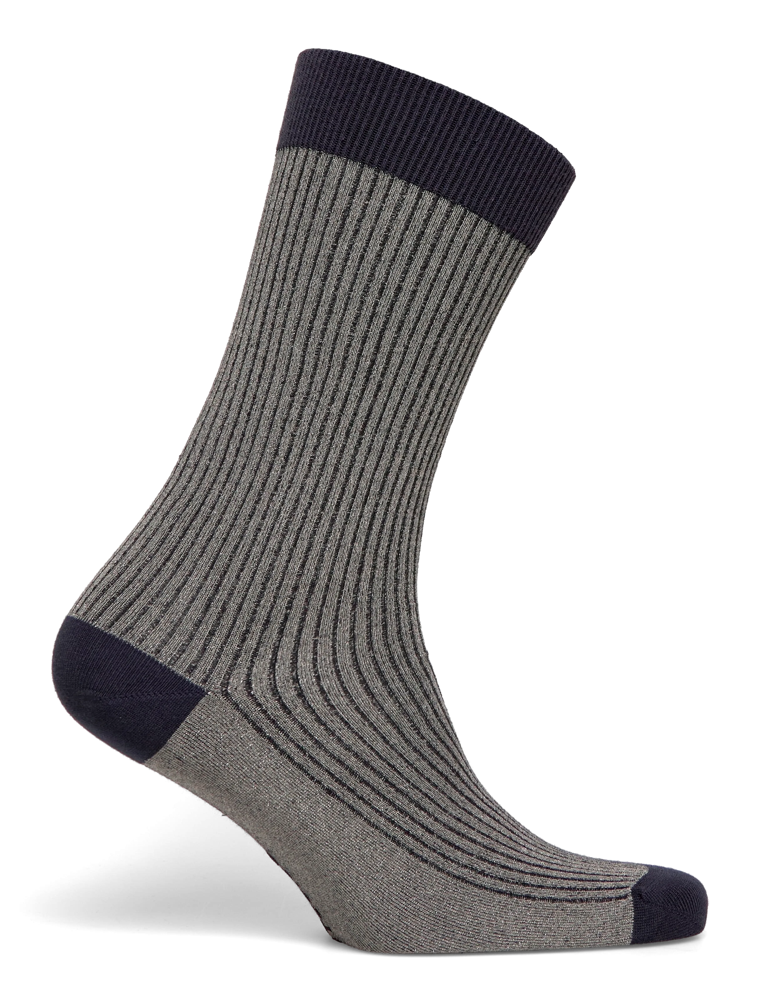 Copenhagen Studios - CPH SOCKS 8 cotton blend brown - normale socken - navy blue - 1