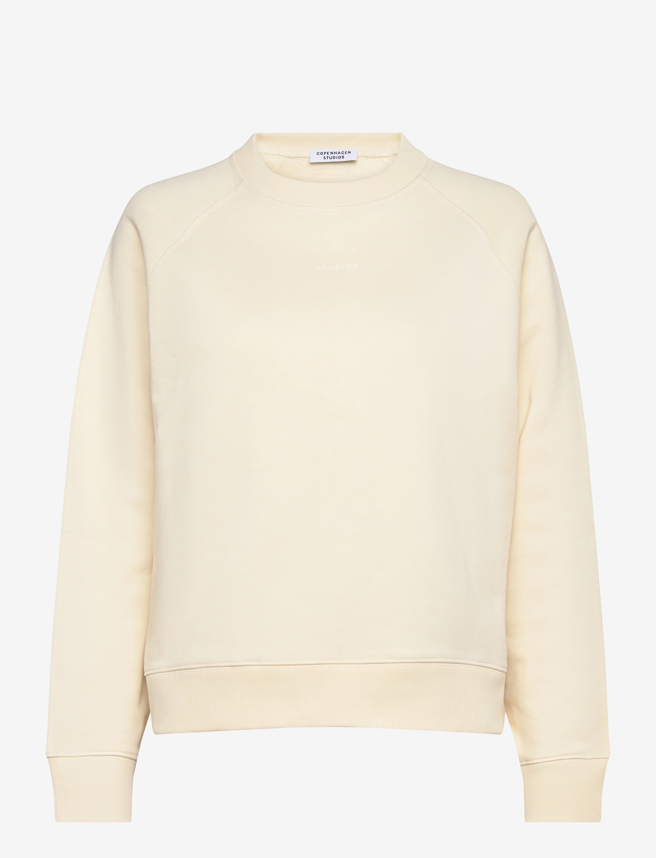 Copenhagen Studios - CPH SWEATER 2 cotton pink - collegepaidat - cream - 1