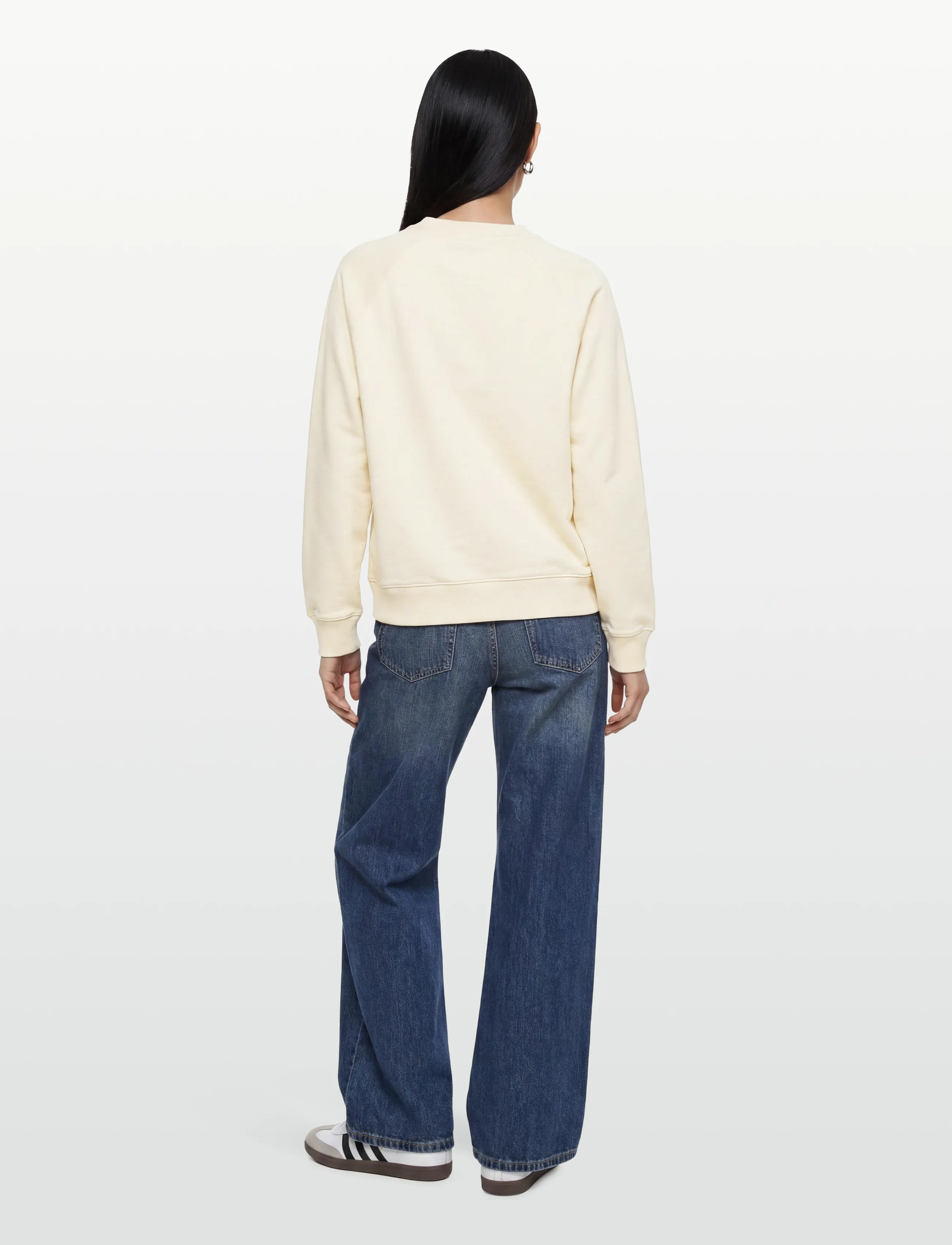 Copenhagen Studios - CPH SWEATER 2 cotton pink - sweatshirts & kapuzenpullover - cream - 4