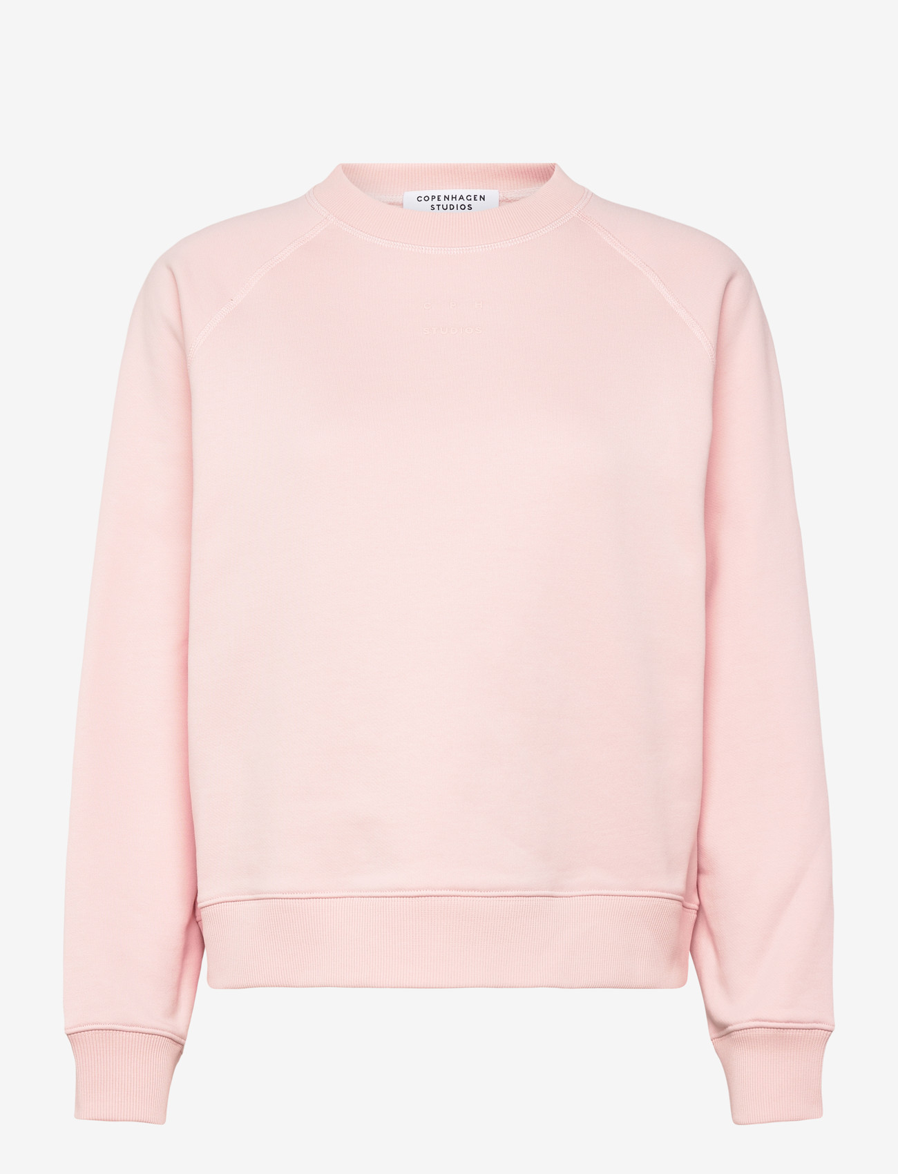 Copenhagen Studios - CPH SWEATER 2 cotton cream - vardagsstil - pink - 0