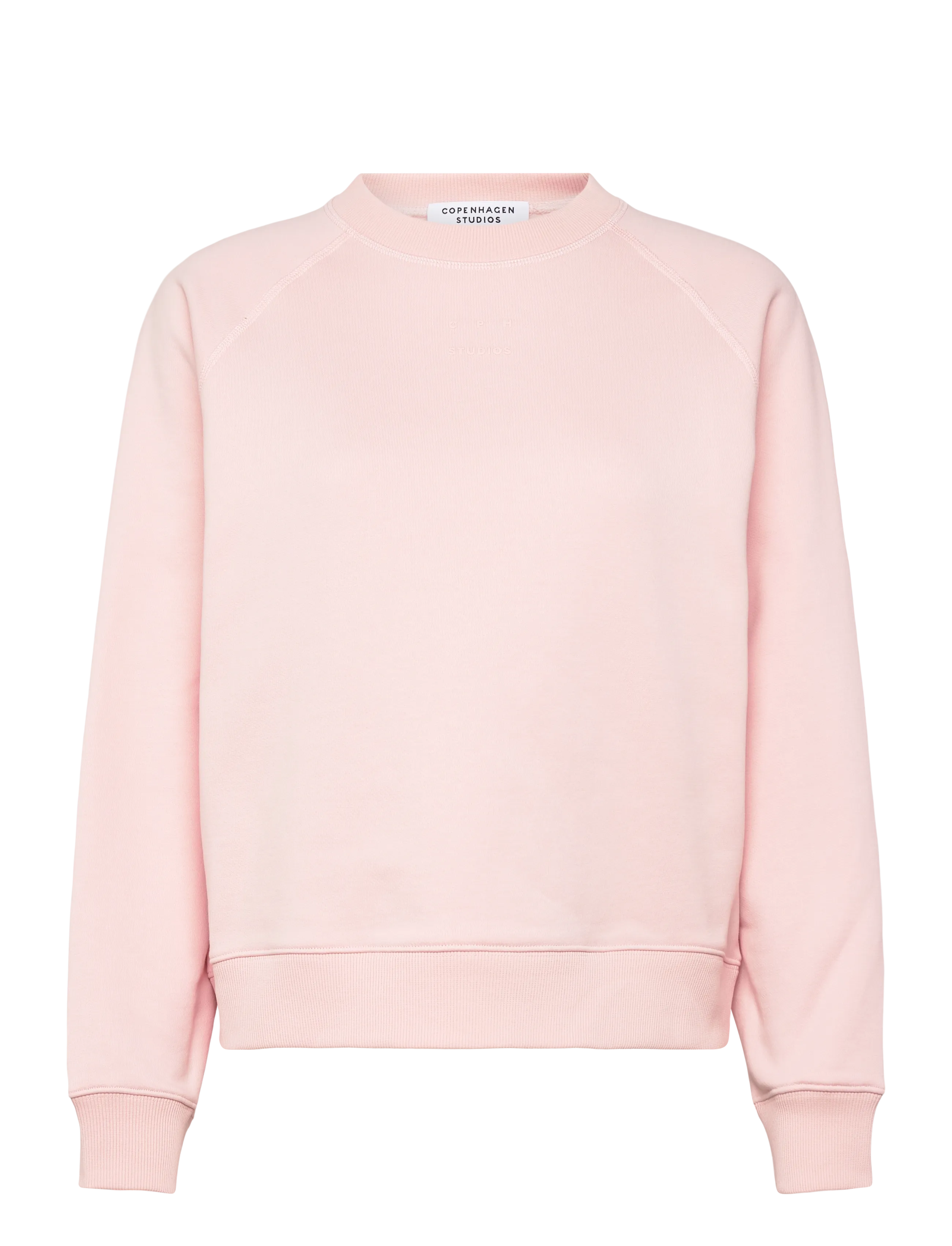 Copenhagen Studios CPH SWEATER 2 cotton cream - Sweatshirts - PINK / pink/rose
