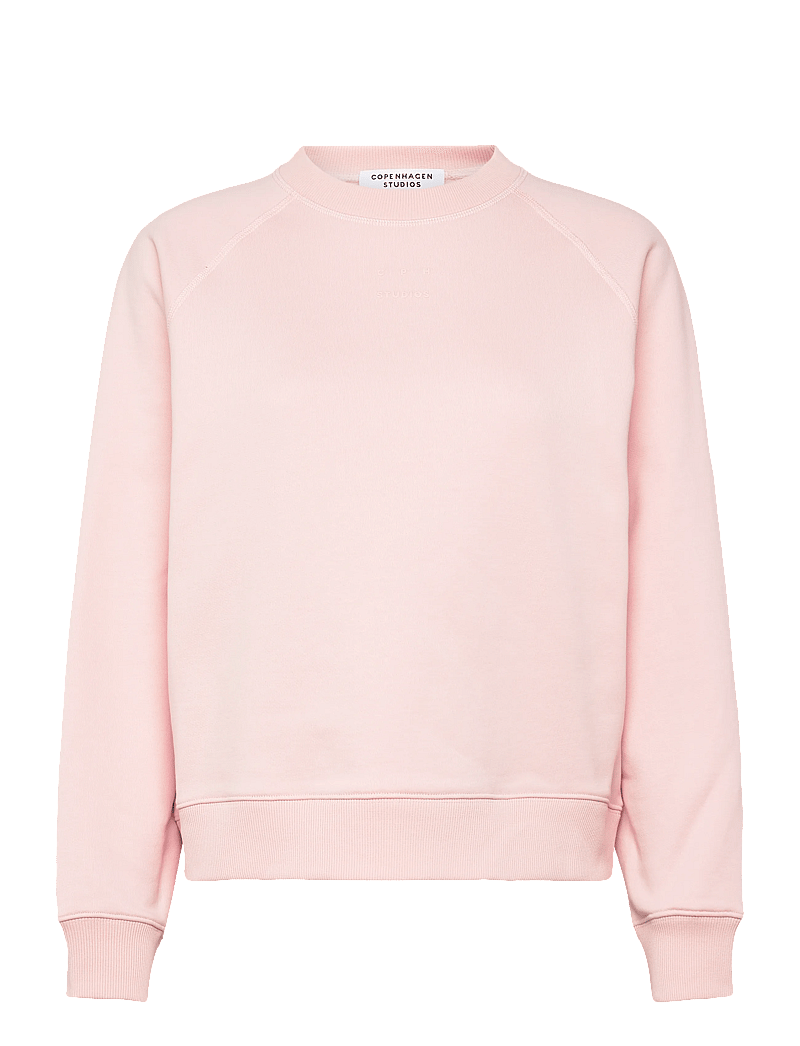 Copenhagen Studios - CPH SWEATER 2 cotton cream - vardagsstil - pink - 0