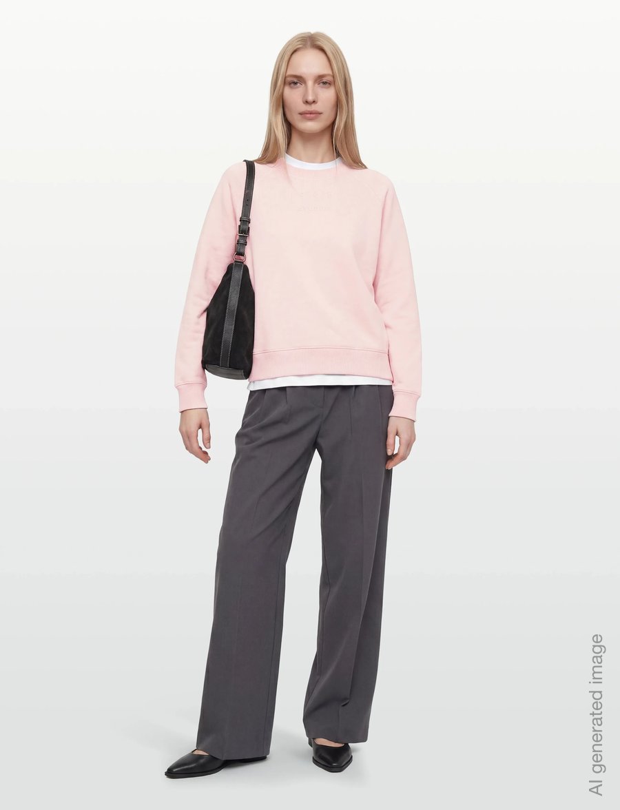 Copenhagen Studios - CPH SWEATER 2 cotton pink - sweatshirts - pink - 0