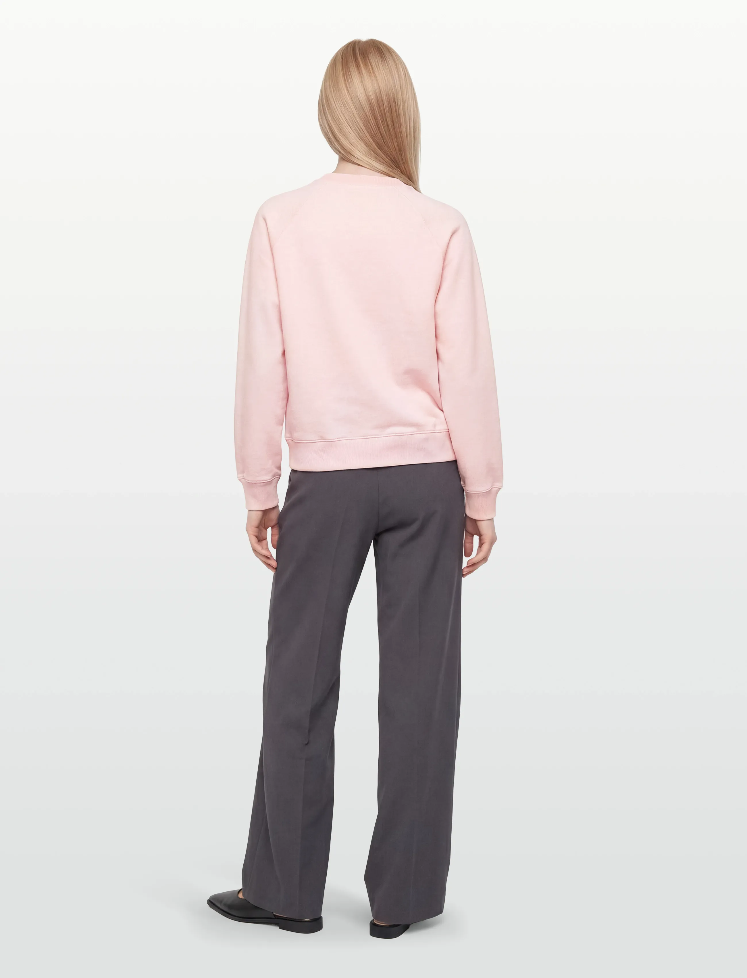 Copenhagen Studios - CPH SWEATER 2 cotton pink - sweatshirts - pink - 4