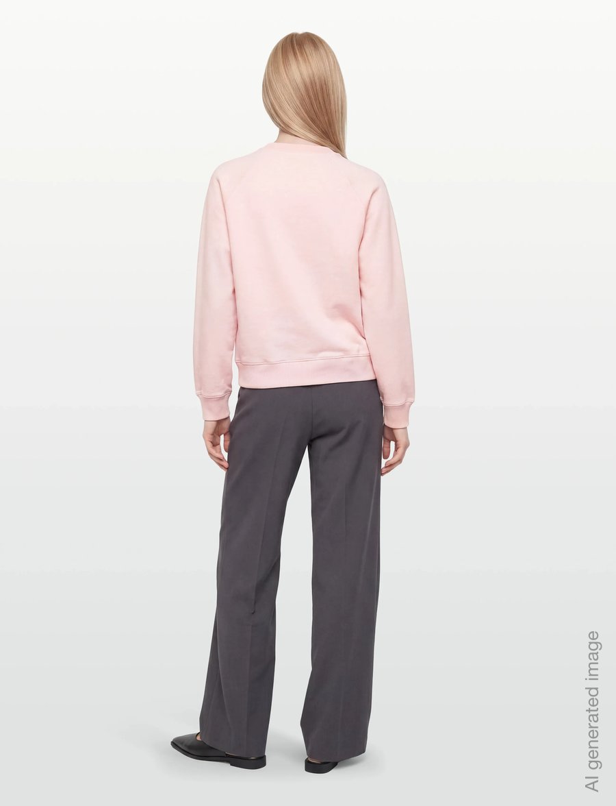 Copenhagen Studios - CPH SWEATER 2 cotton pink - sweatshirts - pink - 4