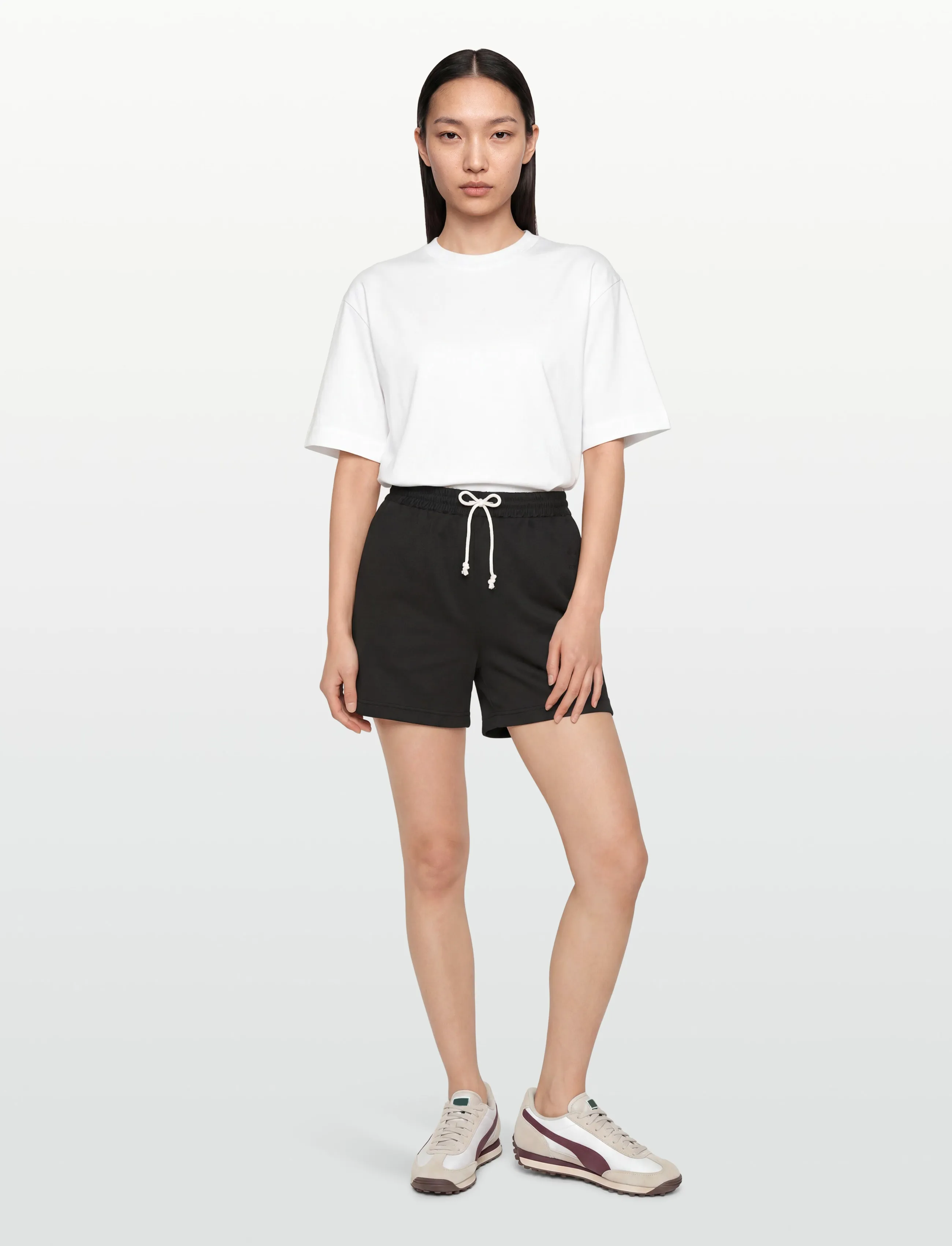 Copenhagen Studios - CPH TRACK SHORTS 1 synthetic black - sweat shorts - black - 0