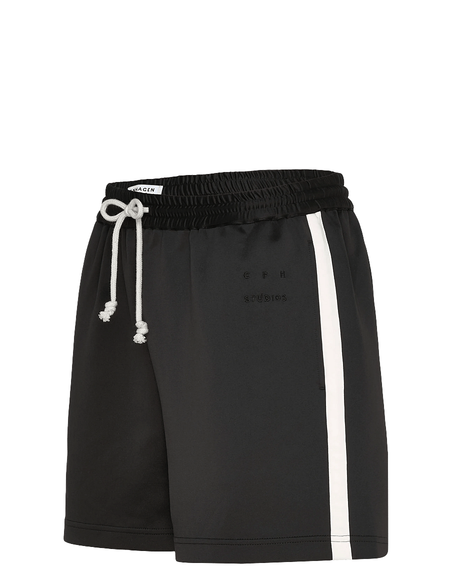 Copenhagen Studios - CPH TRACK SHORTS 1 synthetic black - sweat shorts - black - 4