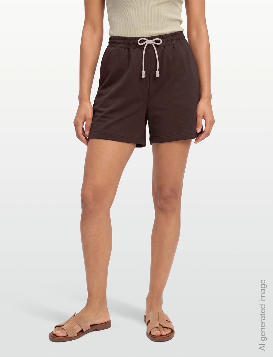 Copenhagen Studios - CPH TRACK SHORTS 1 synthetic black - sweat shorts - brown - 5