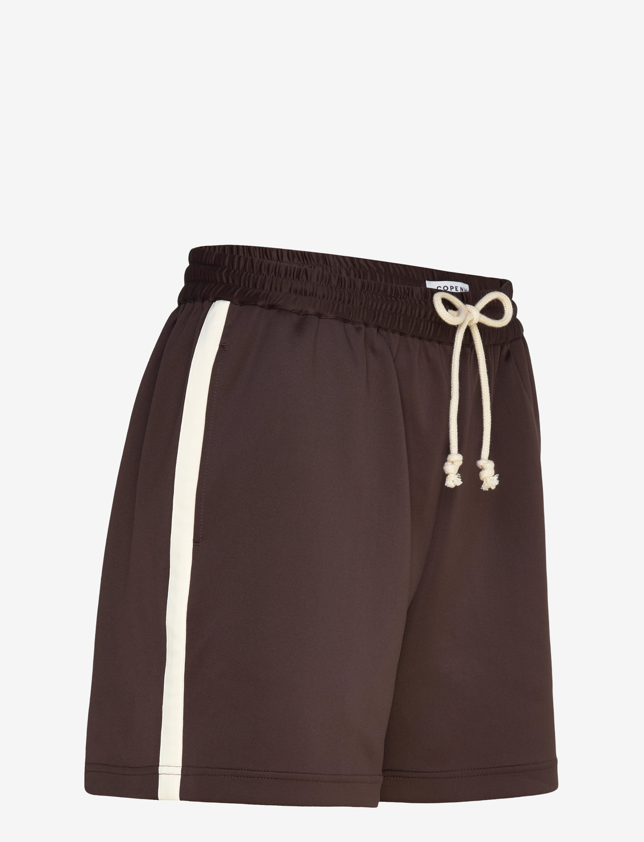 Copenhagen Studios - CPH TRACK SHORTS 1 synthetic black - sweatshorts - brown - 2
