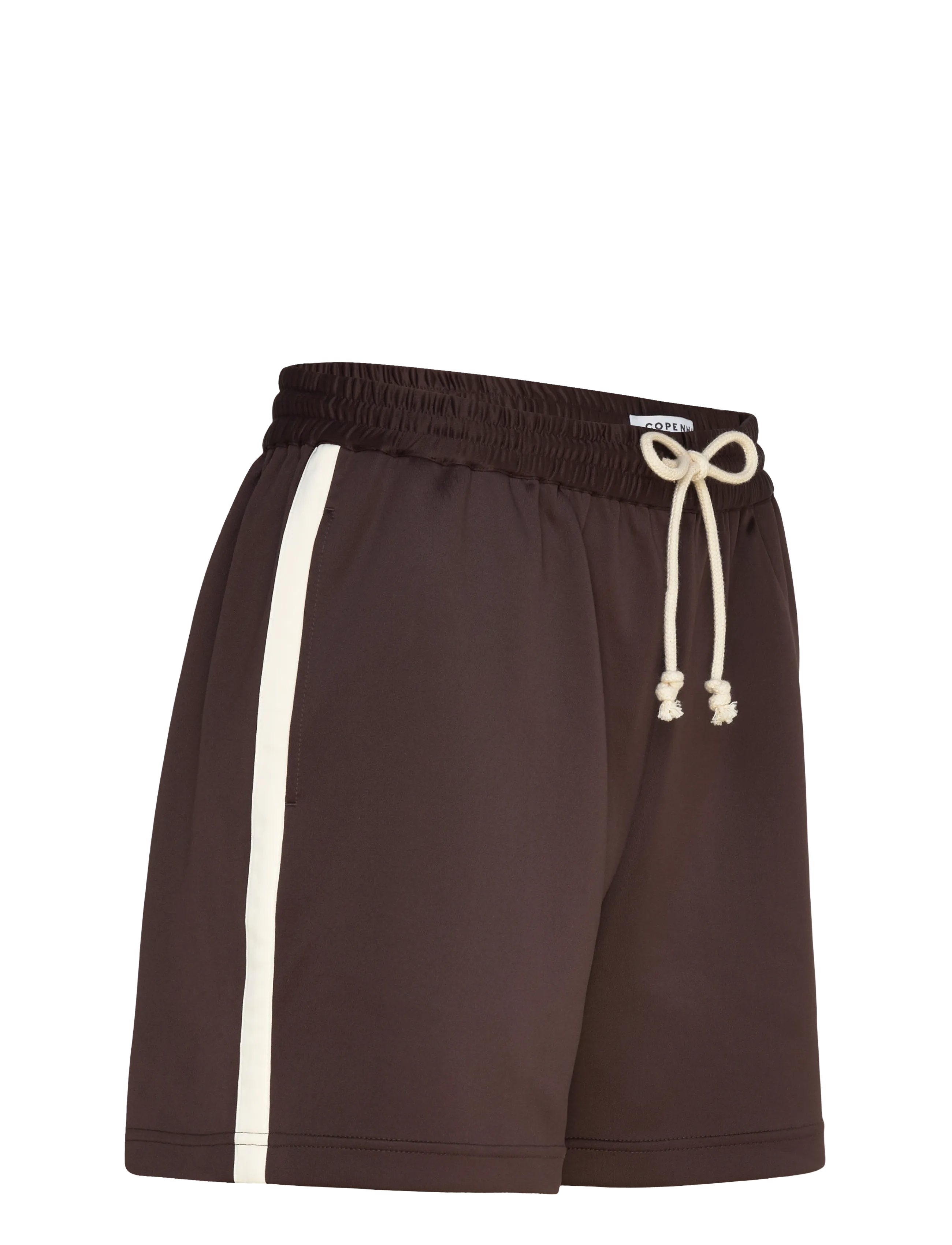 Copenhagen Studios - CPH TRACK SHORTS 1 synthetic black - lühikesed dressipüksid - brown - 2