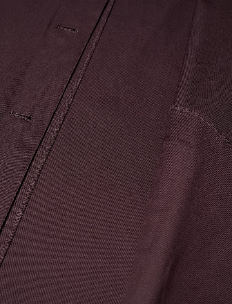 Copenhagen Studios - CPH TRENCHCOAT 2 cotton burgundy - trenchcoats - burgundy - 4