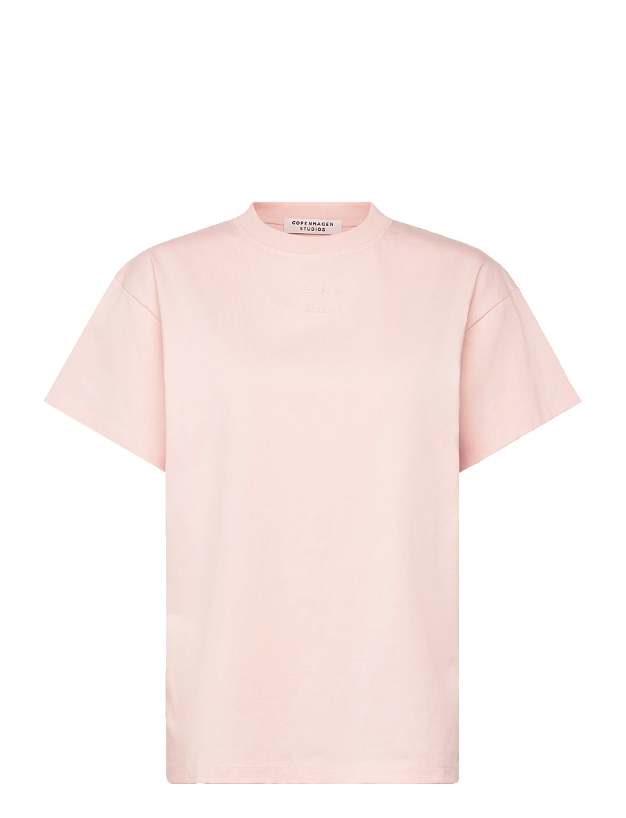 Copenhagen Studios - CPH T-SHIRT 4 cotton pink - t-särgid - pink - 1