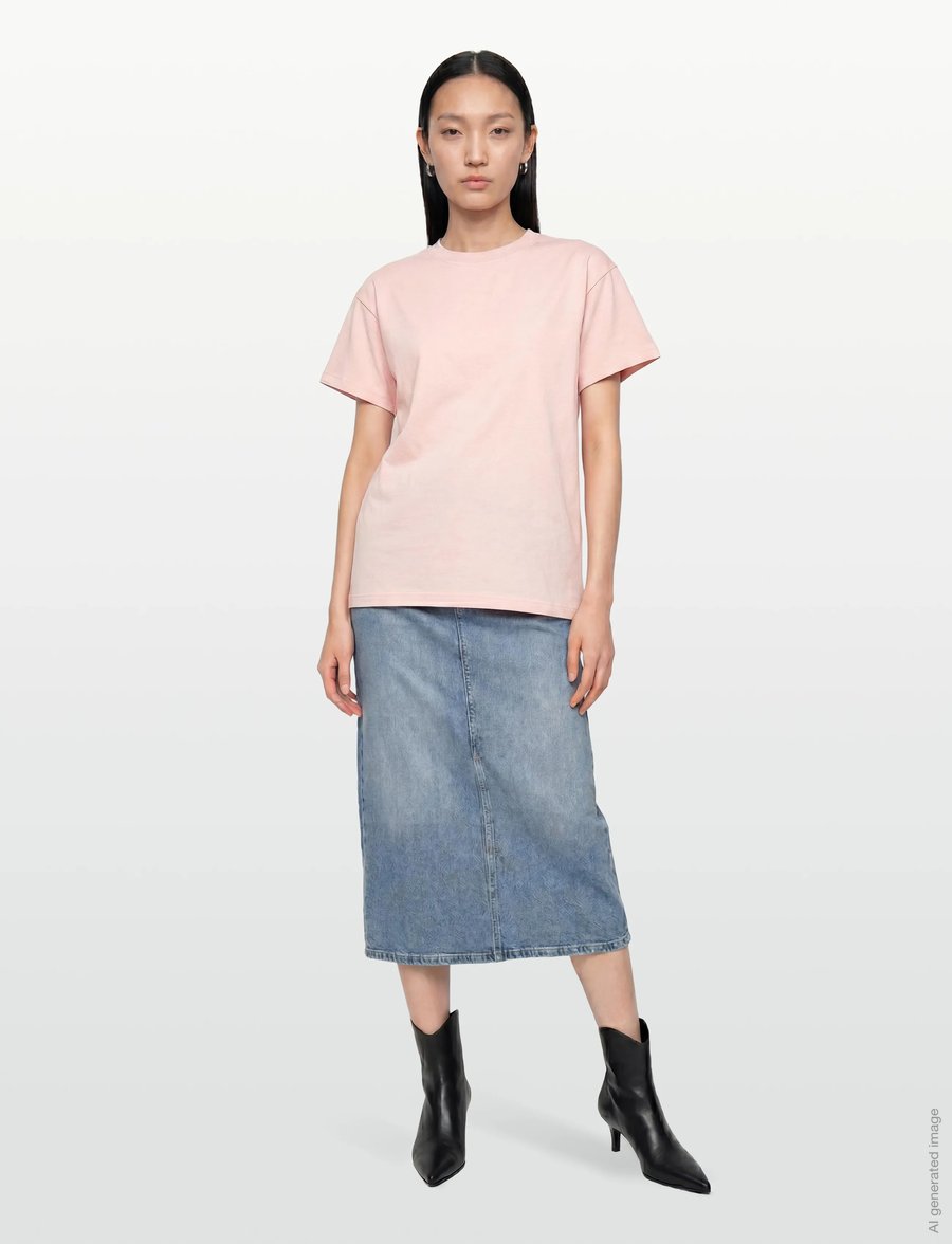 Copenhagen Studios - CPH T-SHIRT 4 cotton pink - t-särgid - pink - 0