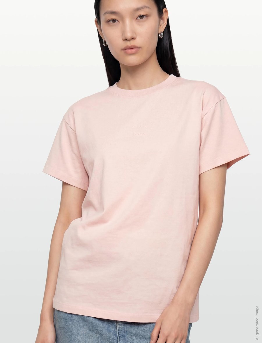 Copenhagen Studios - CPH T-SHIRT 4 cotton pink - t-särgid - pink - 3