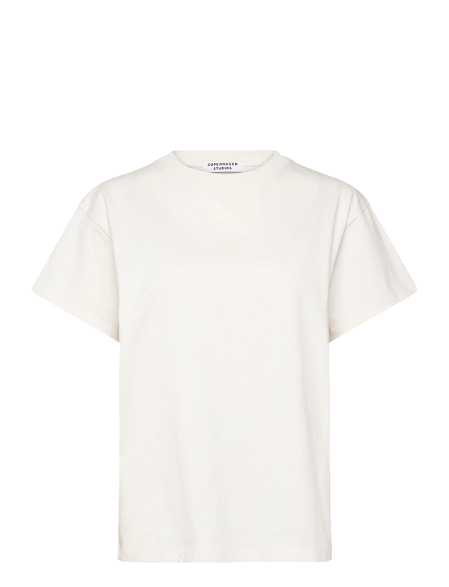 Copenhagen Studios - CPH T-SHIRT 4 cotton pink - t-särgid - white - 1