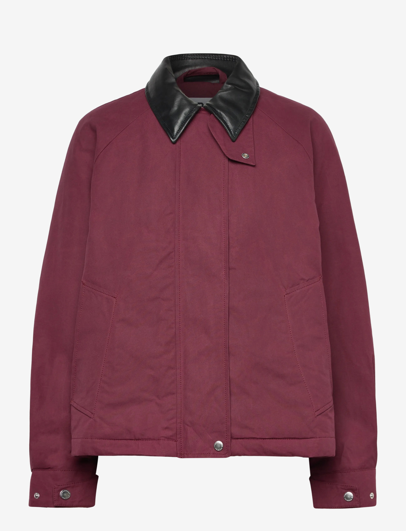 Copenhagen Studios - CPH WORKWEAR JACKET 1 cotton burgundy - utility jackets - burgundy - 0