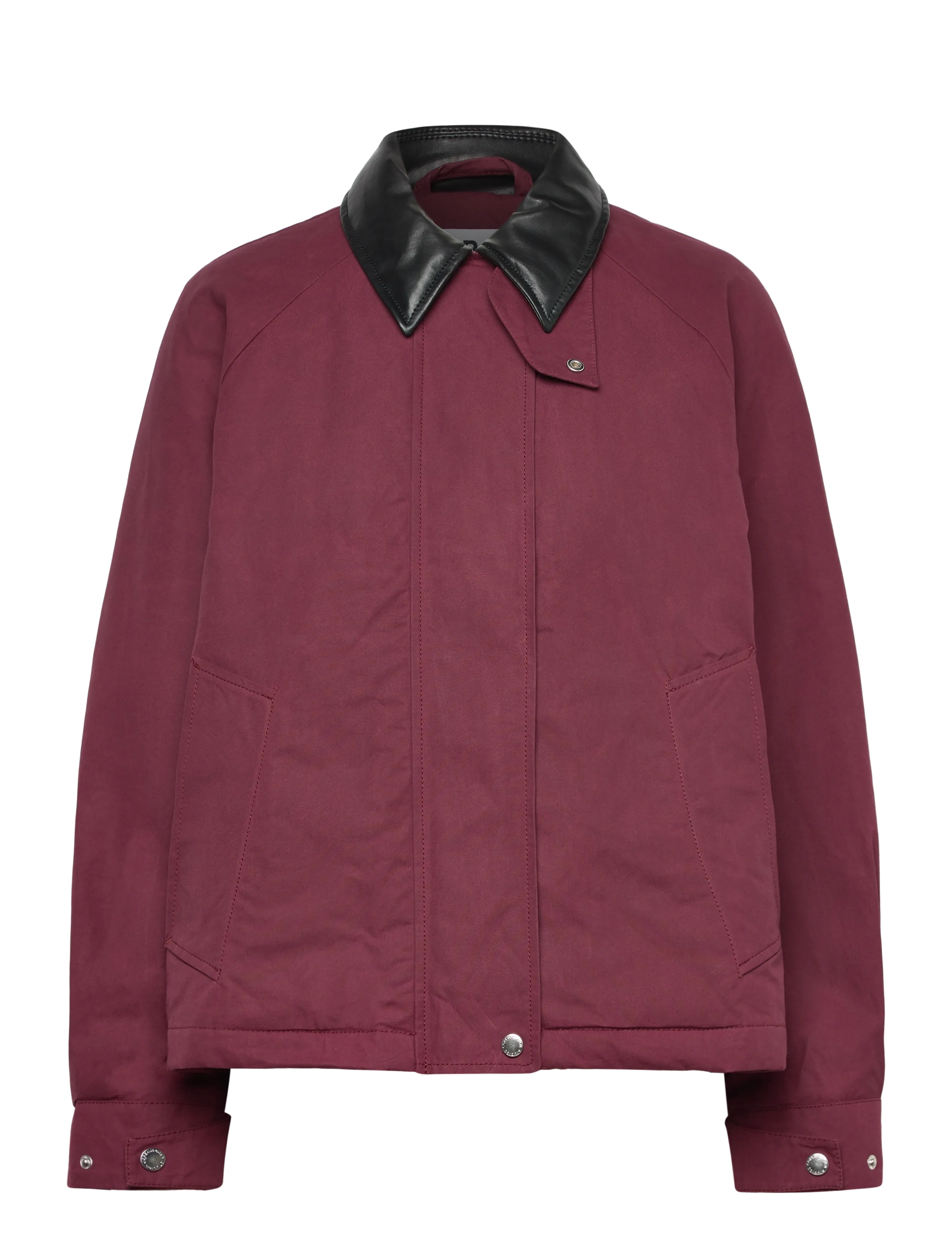 Copenhagen Studios CPH WORKWEAR JACKET 1 cotton burgundy - Tøj - BURGUNDY / burgundy