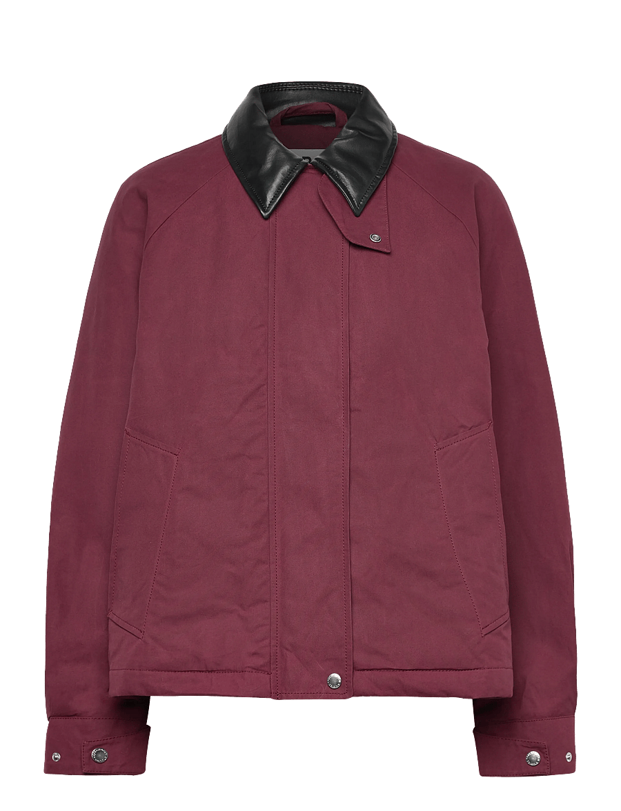 Copenhagen Studios - CPH WORKWEAR JACKET 1 cotton burgundy - utility-jakid - burgundy - 0