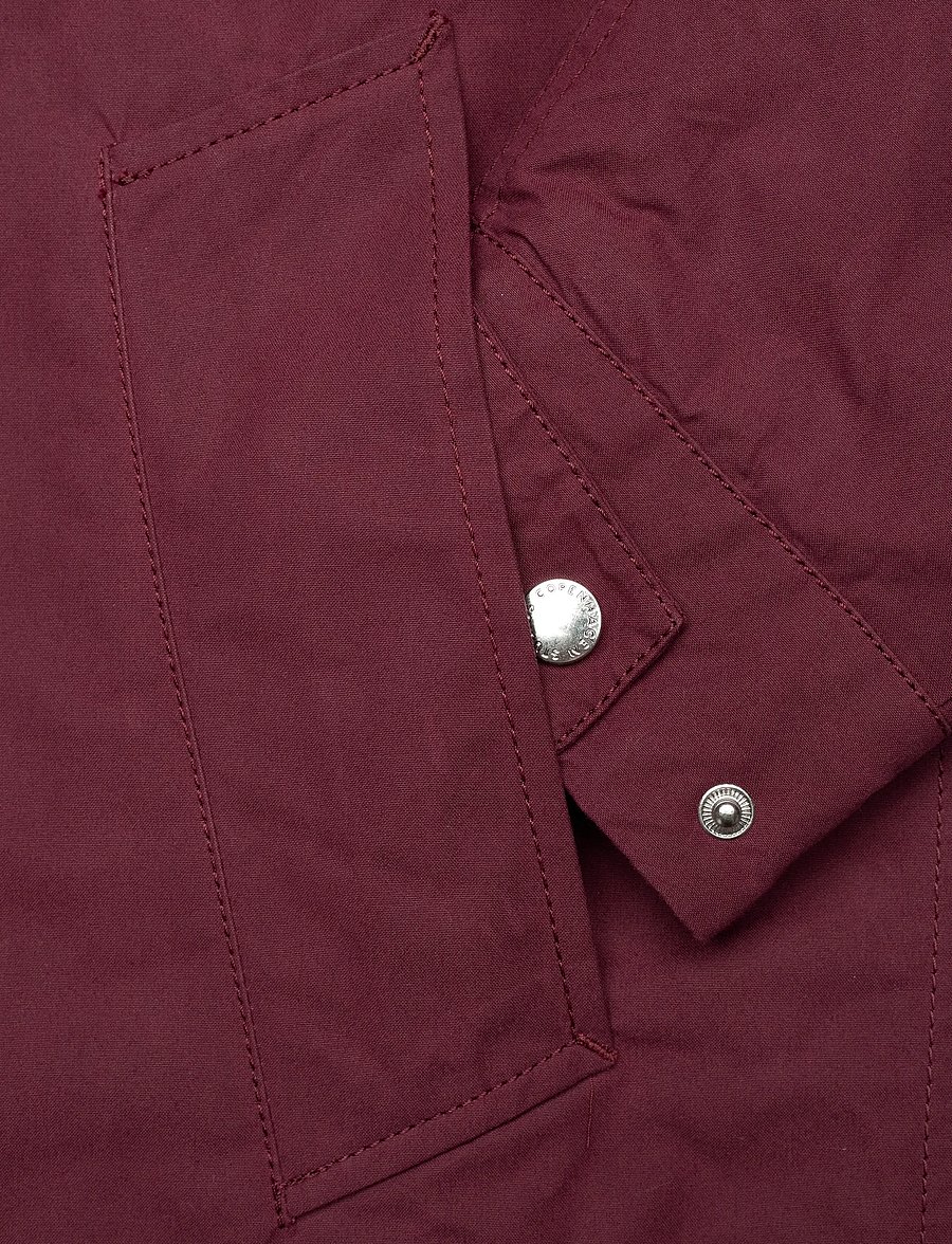 Copenhagen Studios - CPH WORKWEAR JACKET 1 cotton burgundy - utility-jakid - burgundy - 4