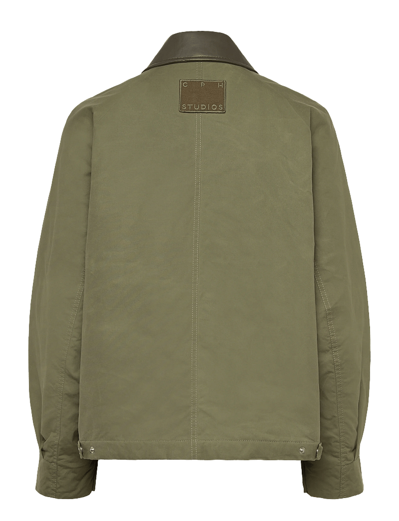 Copenhagen Studios - CPH WORKWEAR JACKET 1 cotton burgundy - utility-jacken - olive - 1