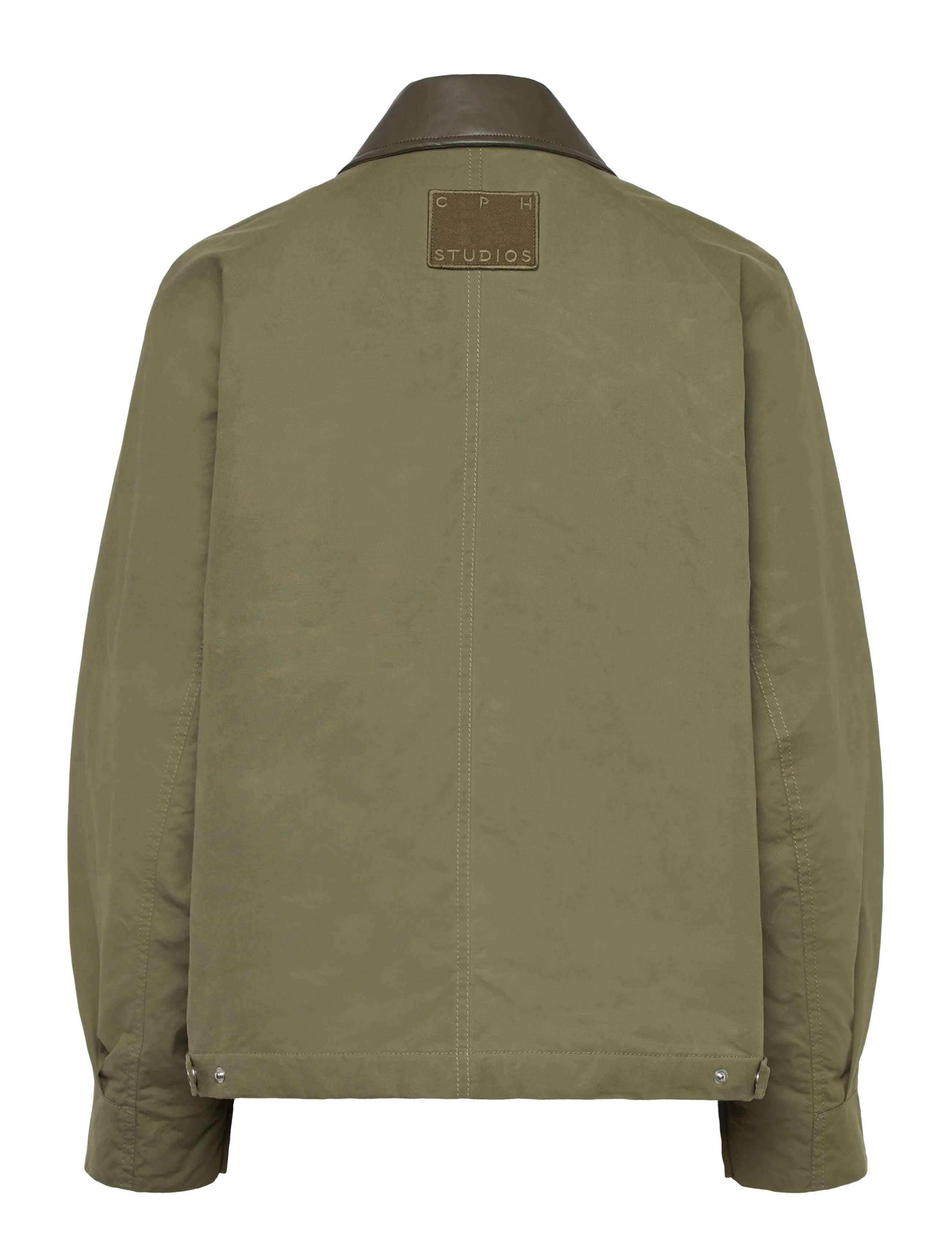 Copenhagen Studios - CPH WORKWEAR JACKET 1 cotton burgundy - universalios striukės - olive - 1