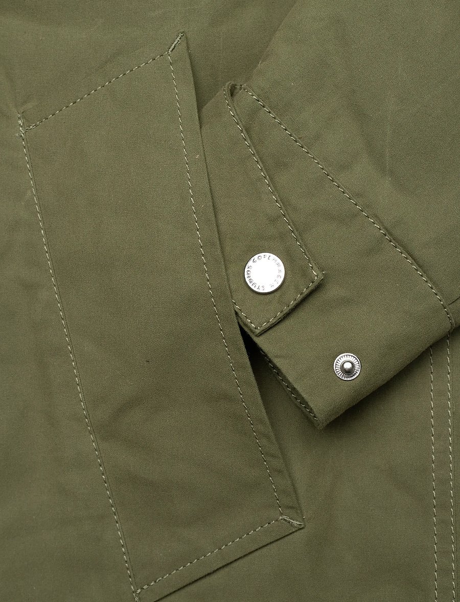 Copenhagen Studios - CPH WORKWEAR JACKET 1 cotton burgundy - utility-jacken - olive - 4