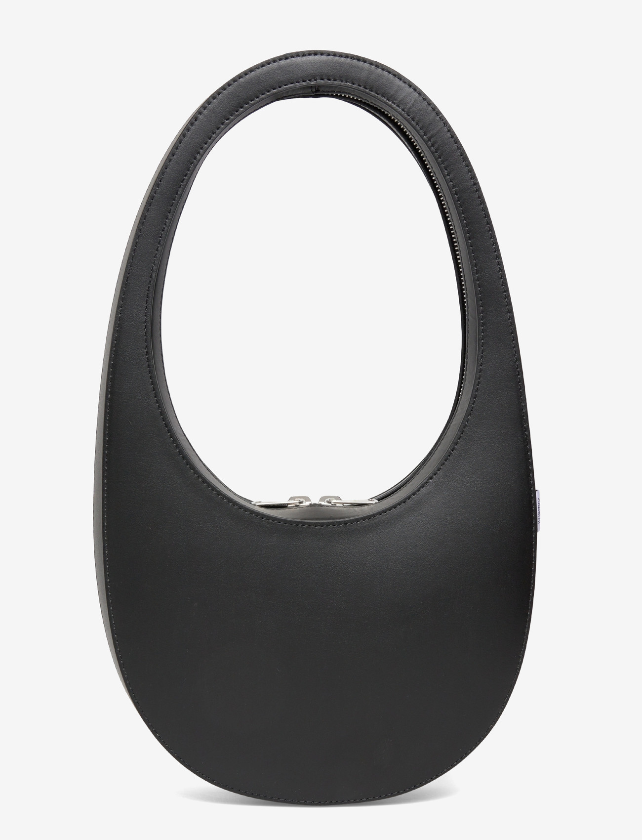 Coperni - Swipe Leather Shoulder Bag - skuldertasker - black - 1
