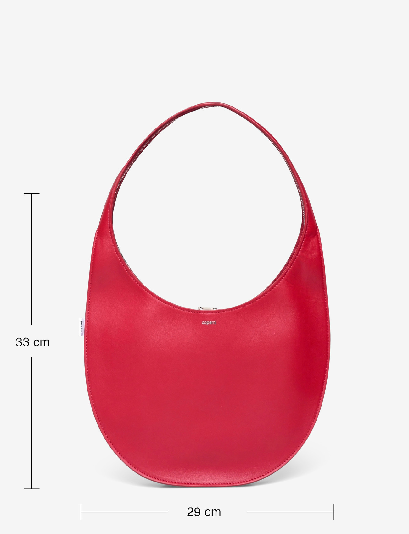 Coperni - Medium Soft Swipe bag - Õlakotid - red - 3