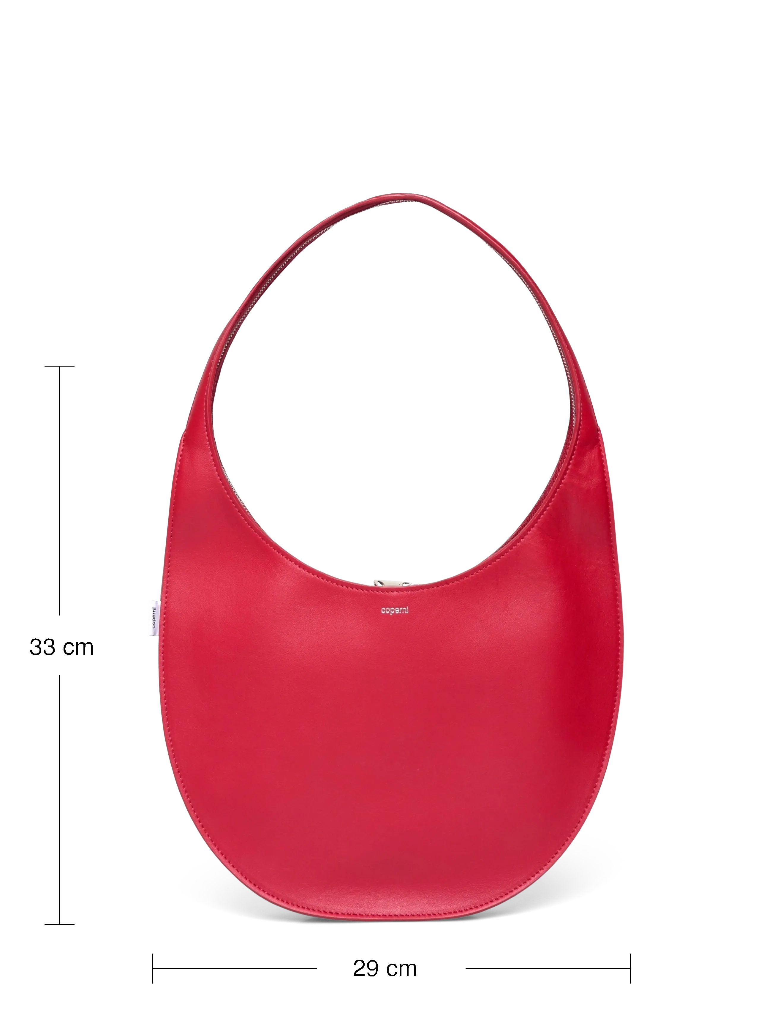 Coperni - Medium Soft Swipe bag - shoulder bags - red - 3