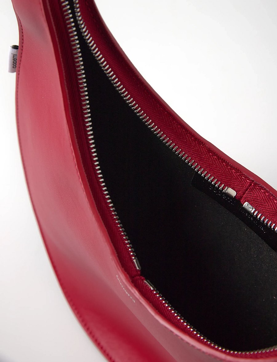 Coperni - Medium Soft Swipe bag - skuldertasker - red - 4