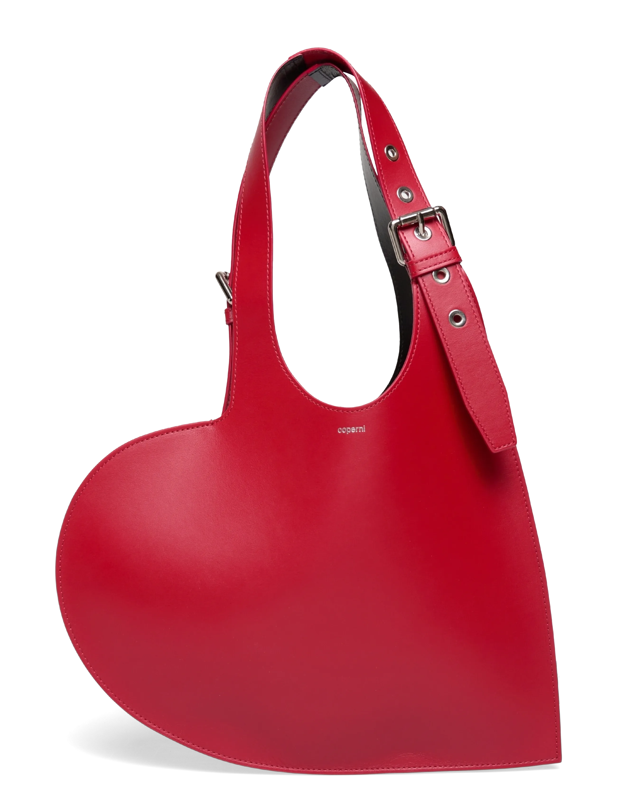 Coperni Heart tote bag - Väskor - RED / red