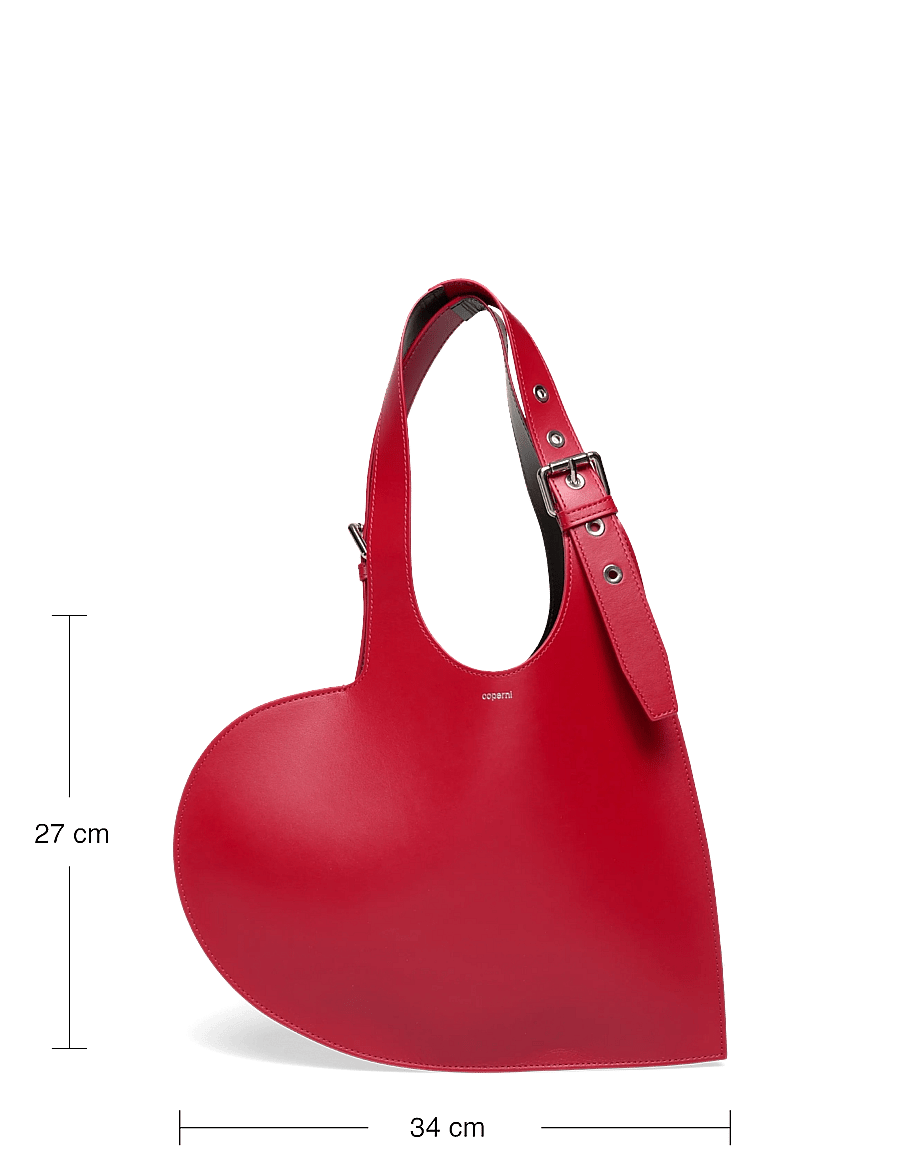 Coperni - Heart tote bag - totes - red - 3