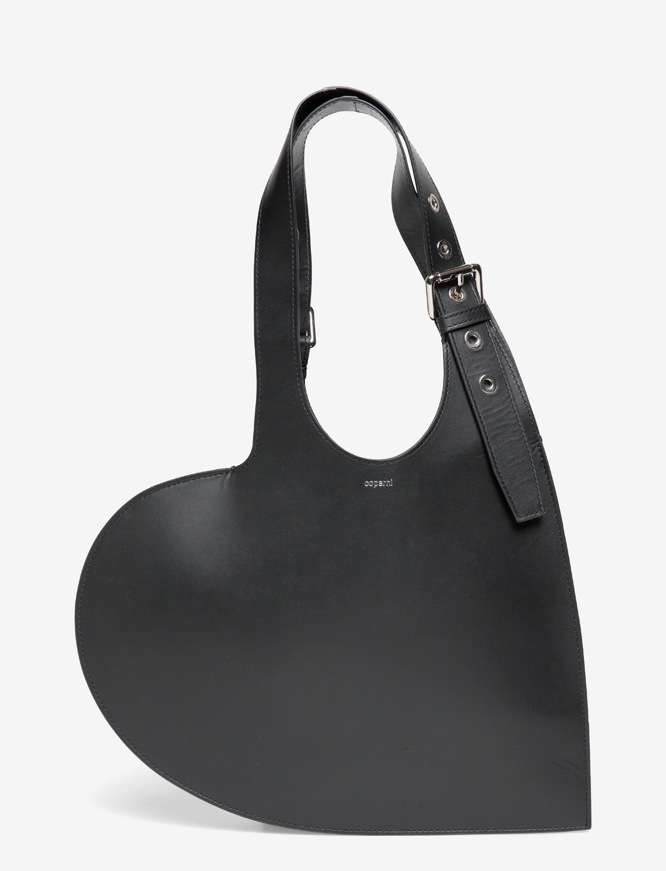 Coperni - Heart tote bag - tote-stiilis kotid - black - 0