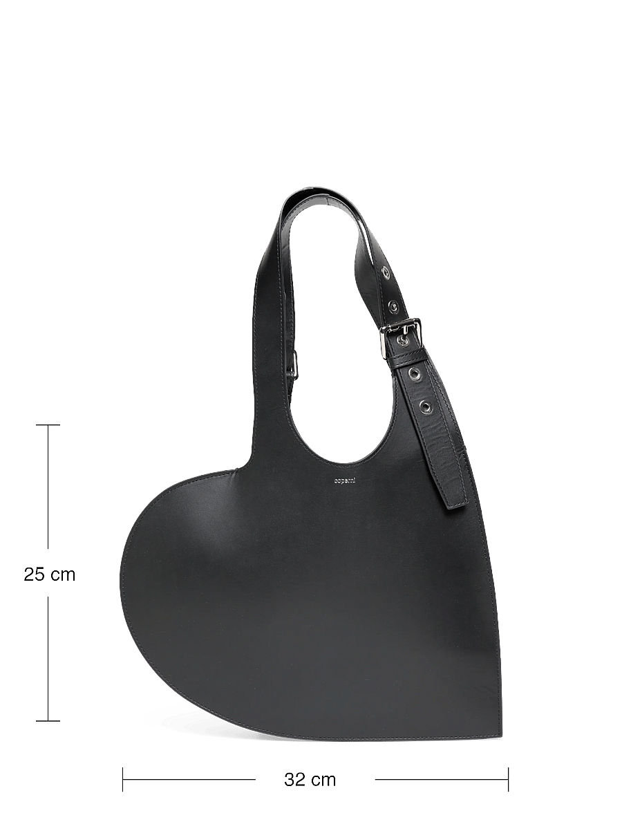 Coperni - Heart tote bag - kandekotid - black - 3