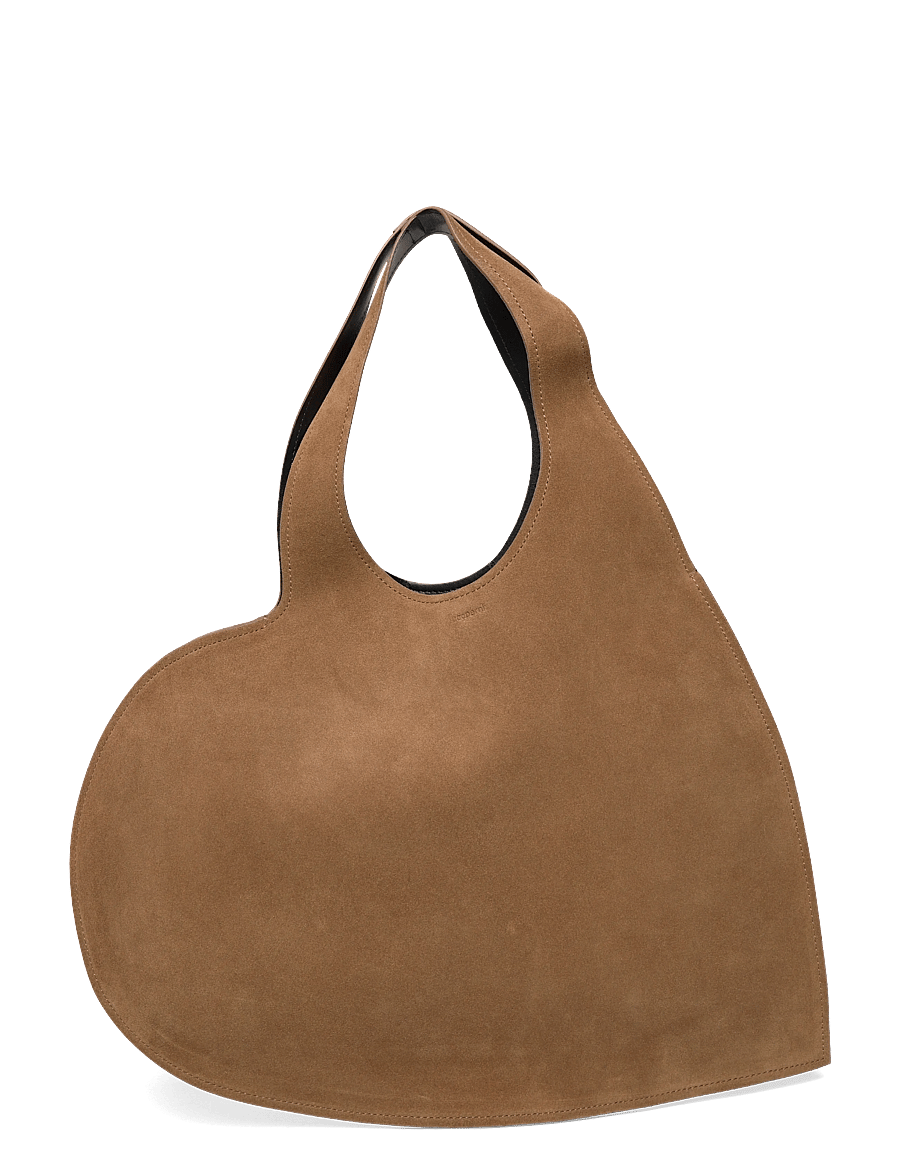 Coperni - Heart tote bag - tote bags - brown - 0