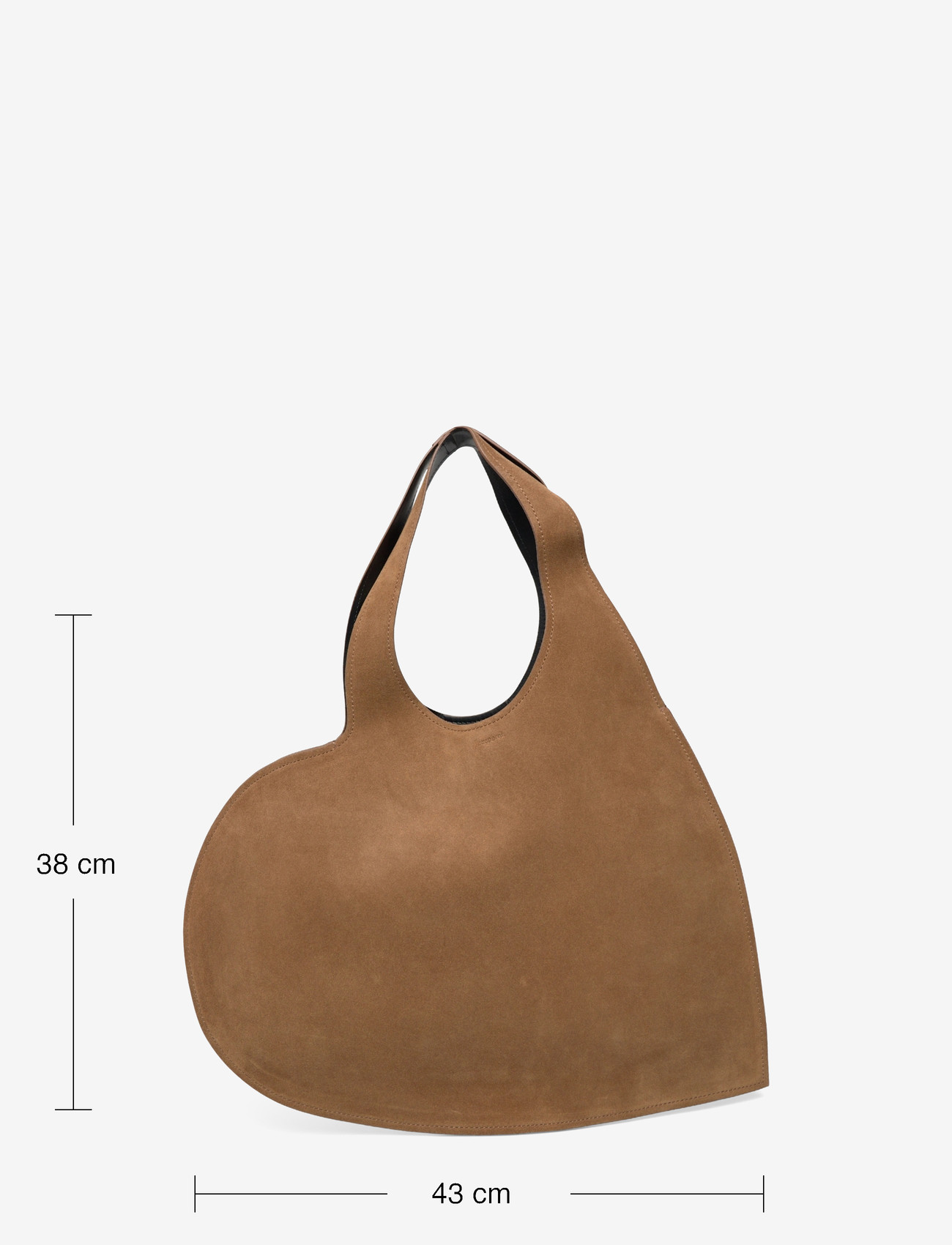 Coperni - Heart tote bag - tote bags - brown - 3