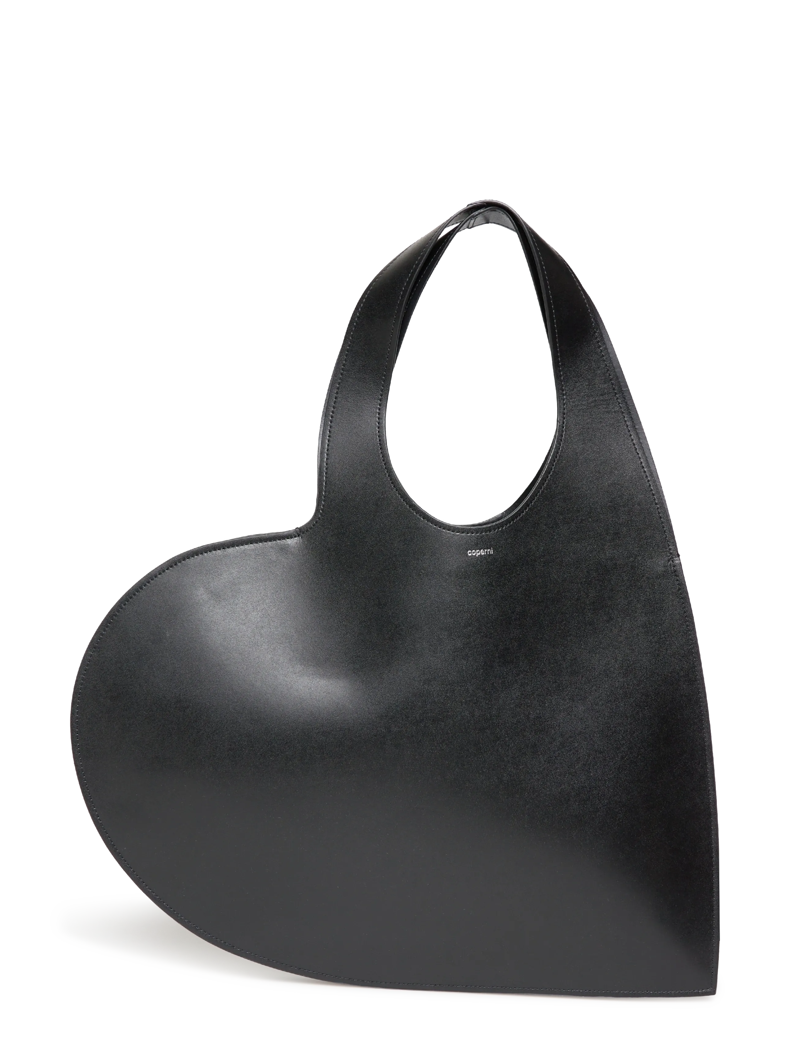 Coperni Heart tote bag - Bags - BLACK / black