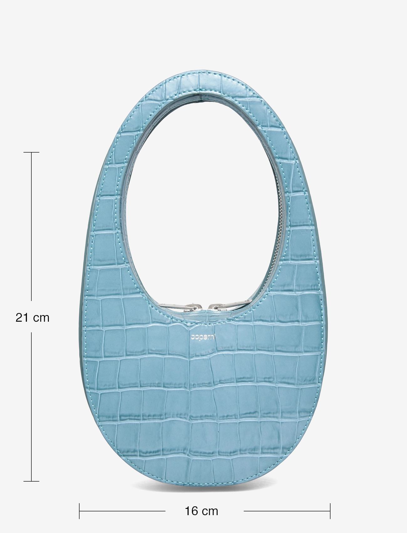 Coperni - Swipe Mini Handbag - shoppere - blue - 3
