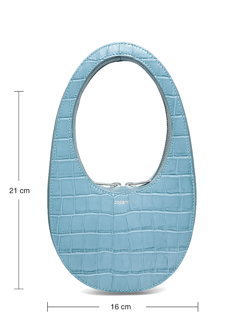 Coperni - Swipe Mini Handbag - shoppers - blue - 3