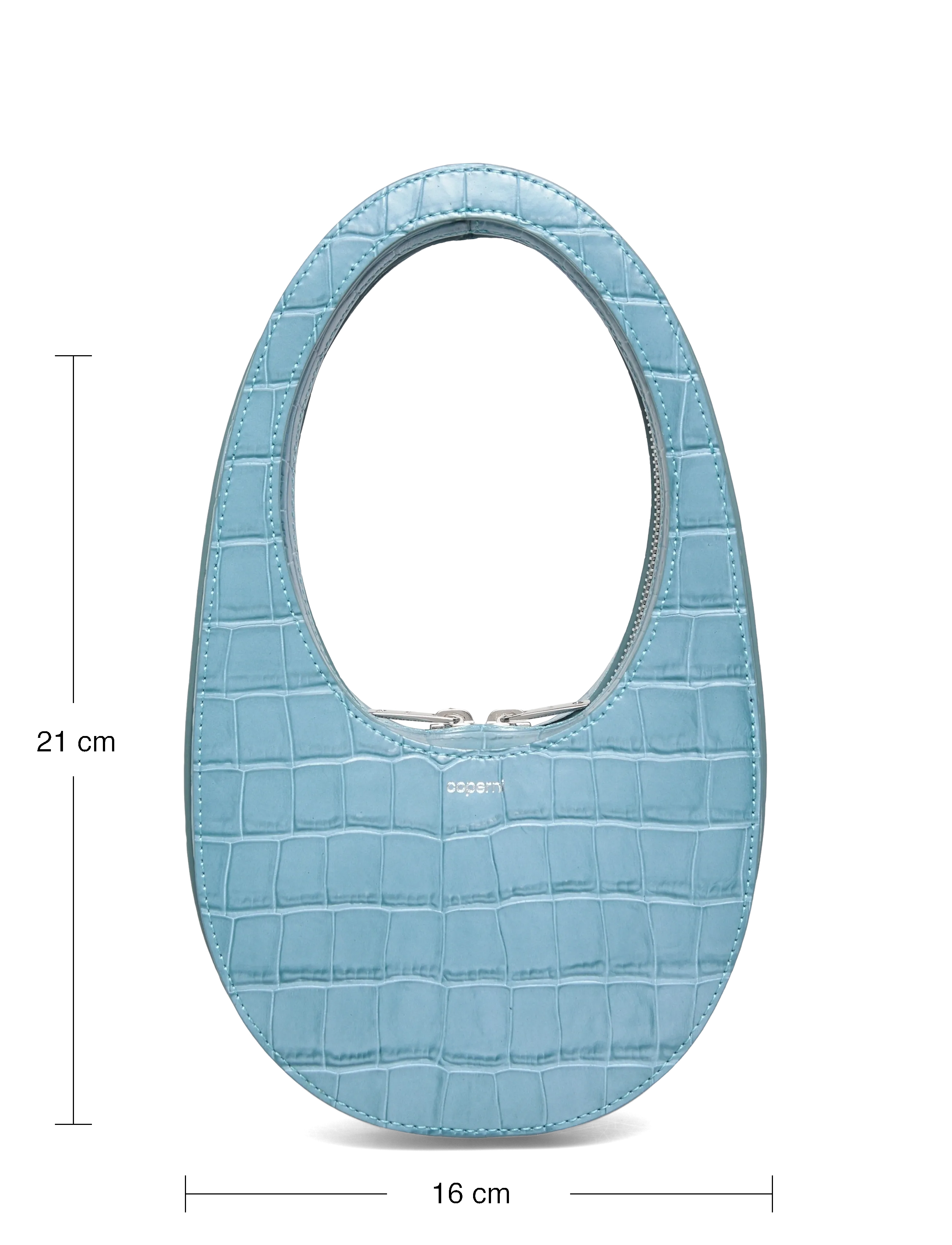 Coperni - Swipe Mini Handbag - shoppers - blue - 3