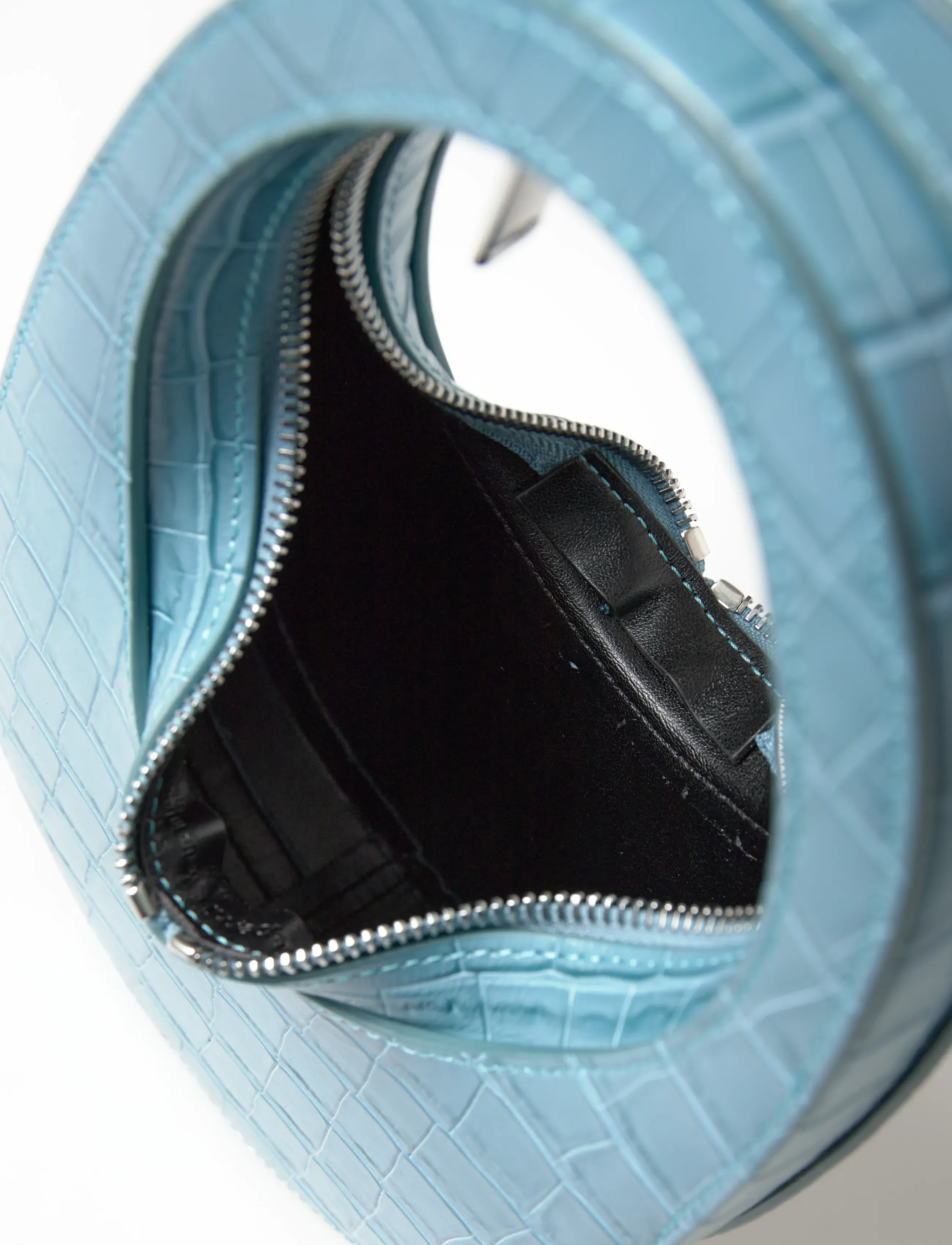 Coperni - Swipe Mini Handbag - shoppers - blue - 4