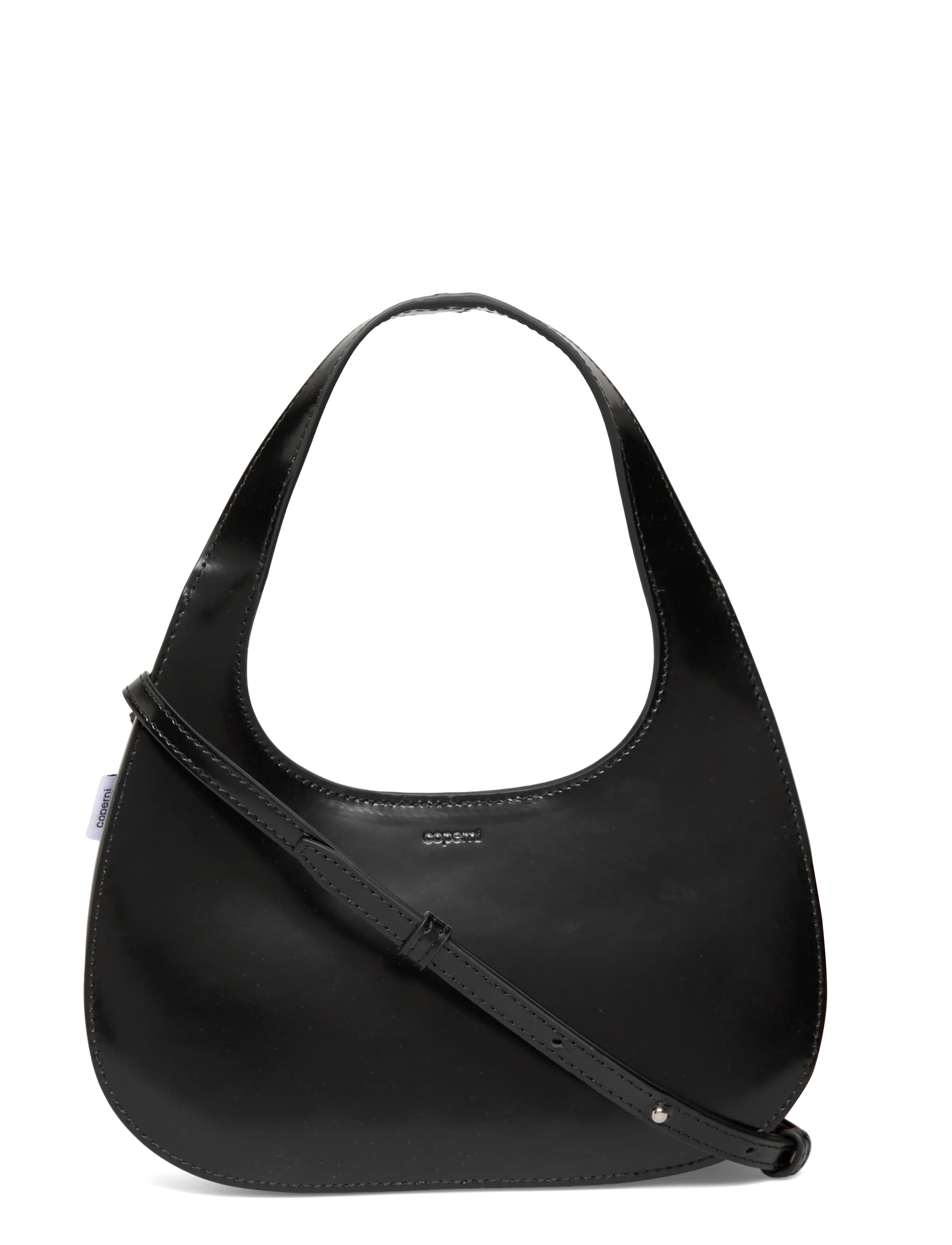 Coperni Swipe Baguette Shoulder Bag, Kvinder, Baguette Skuldertaske, Sort, Str: ONE SIZE