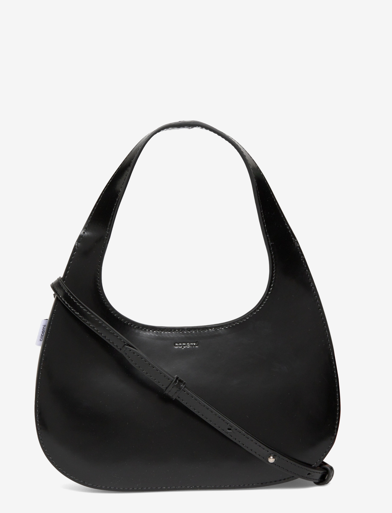 Coperni - Swipe Baguette shoulder bag - skuldertasker - black - 0