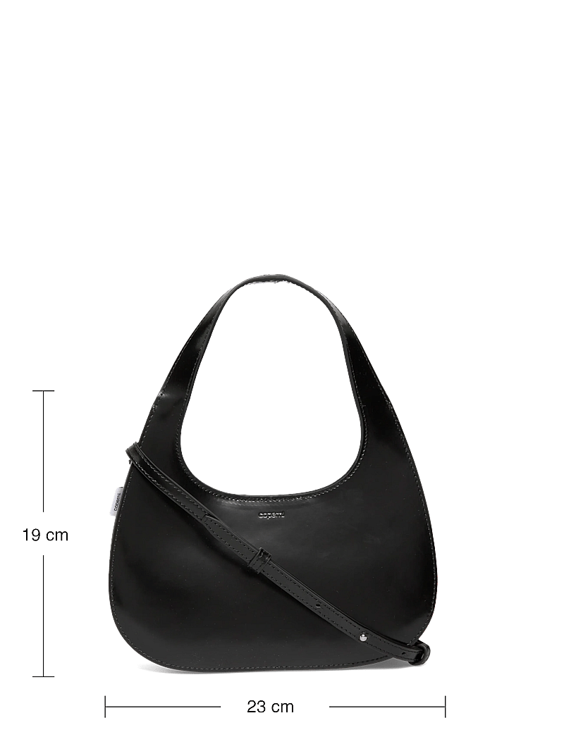 Coperni - Swipe Baguette shoulder bag - schultertaschen - black - 3