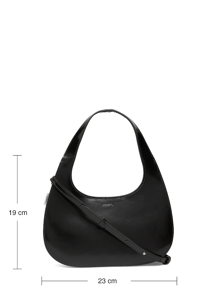 Coperni - Swipe Baguette shoulder bag - schultertaschen - black - 3