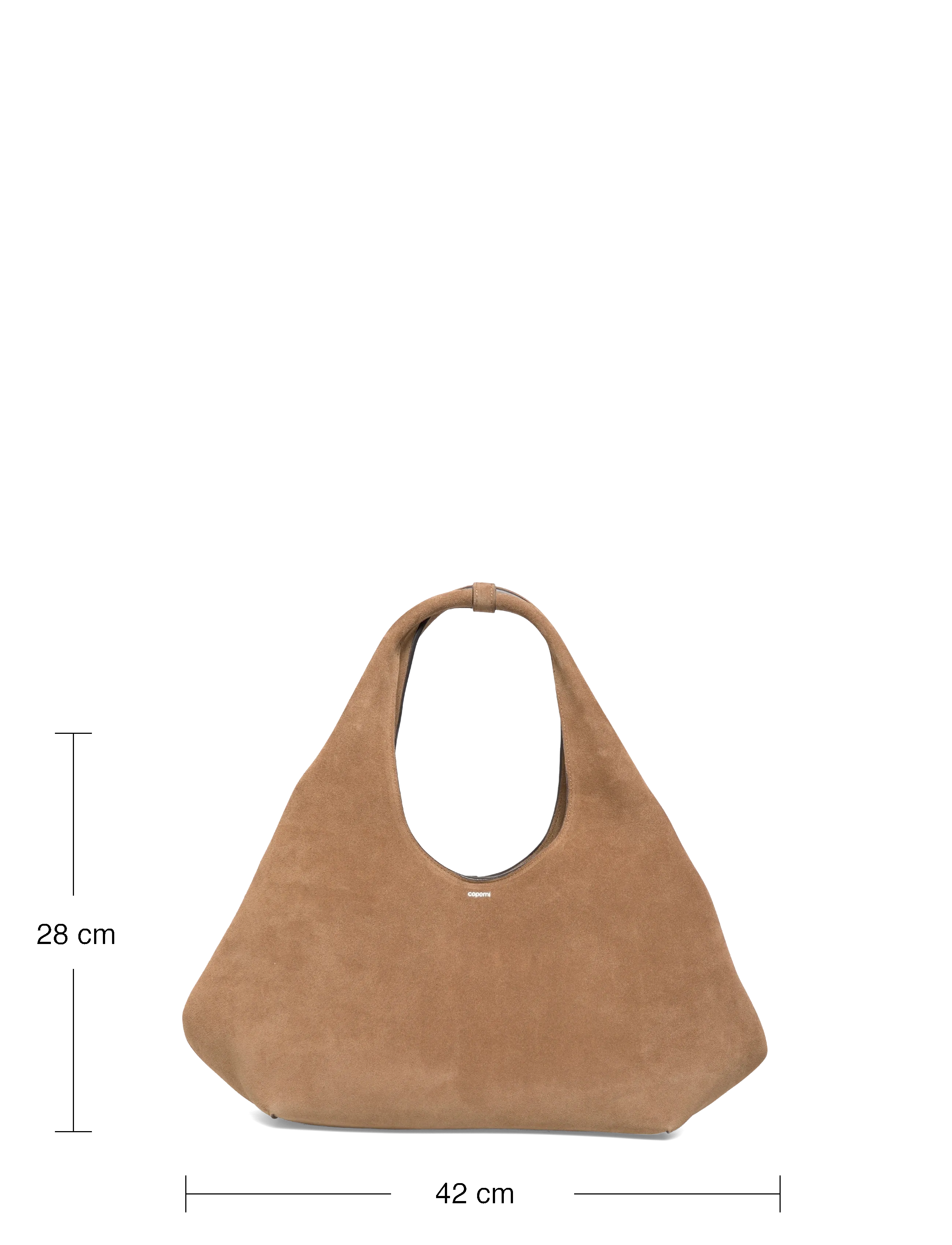 Coperni - Folded Bag - modes tendences - brown - 3